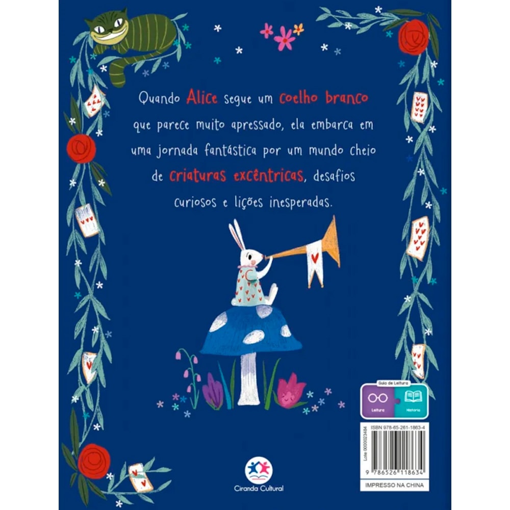 Alice no país das Maravilhas | Lewis Carroll | Ciranda Cultural