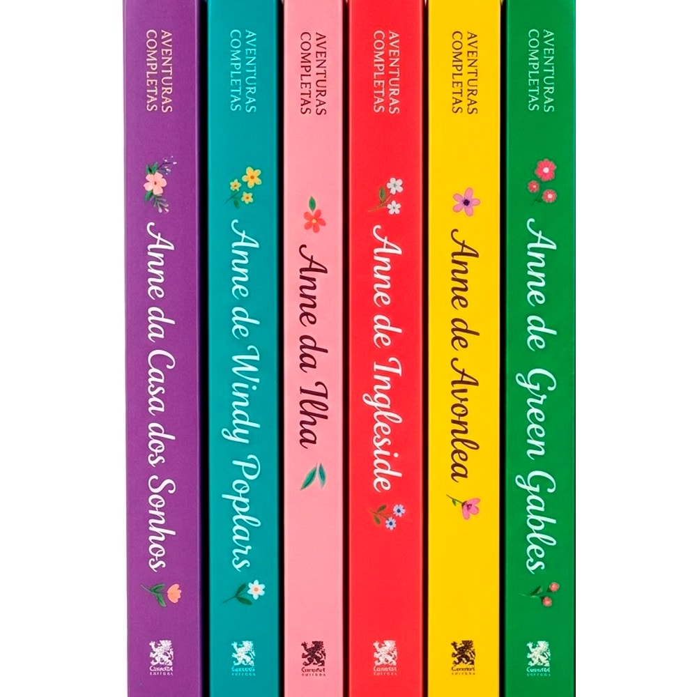 Box Anne Aventuras Completas | Lucy Maud Montgomery | Edição Luxo