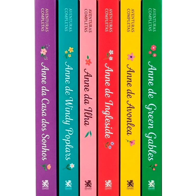 Box Anne Aventuras Completas | Lucy Maud Montgomery | Edição Luxo
