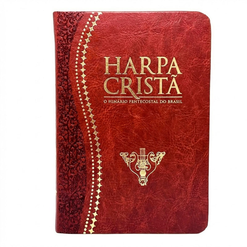 Harpa Cristã | Grande | Luxo Marrom