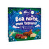 Livro infantil Boa Noite Meu Tesouro de Claire Mowat e Sienna Williams, capa azul noturna com animais. — Plenitude
