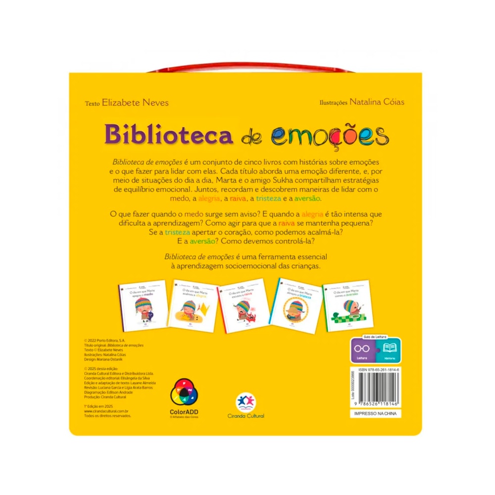 Biblioteca de Emoções | Elizabete Neves