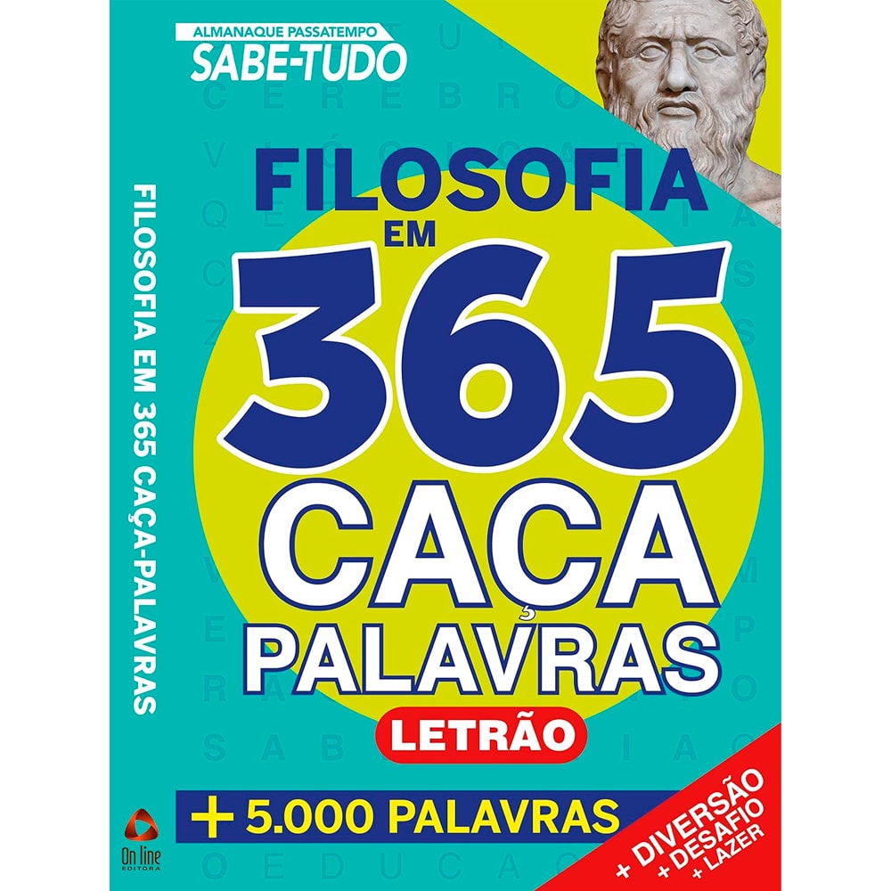 Almanaque Passatempo Sabe Tudo 365 | Caça-Palavras 01 | Filosofia