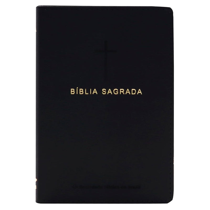 Bíblia Sagrada | NAA | Referências Cruzada | Capa Luxo Preta