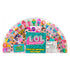 Kit de colorir L.O.L. Surprise! Coleção Universo das Cores, com lápis de cor e borrachas. — Plenitude