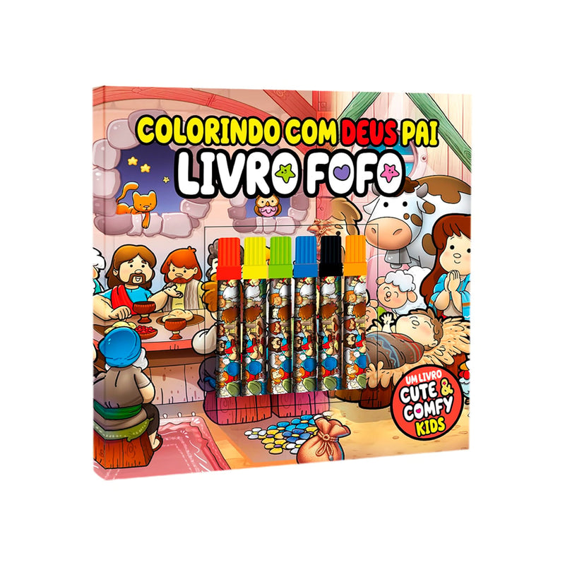 Colorindo com Deus Pai | Livro Fofo | Cute & Comfy Kids