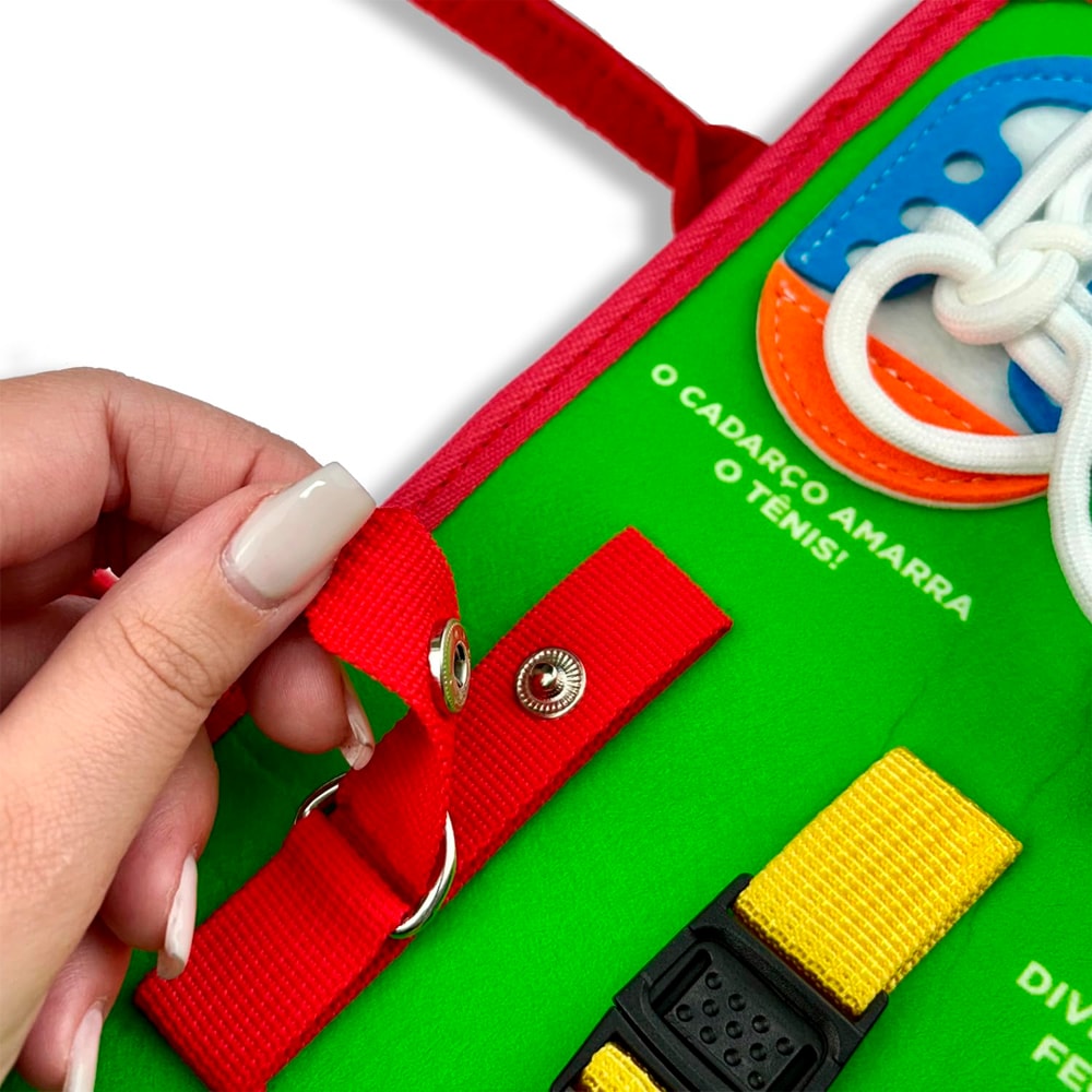 Meu Livrinho Sensorial | Maleta Educativa | Horas