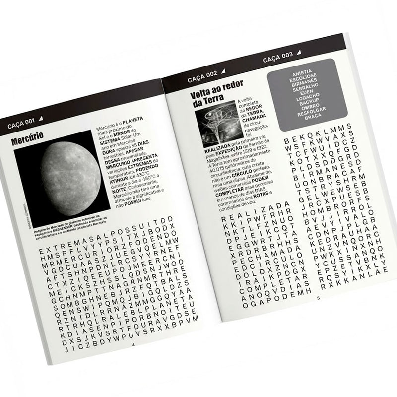 Passatempo Megamente |  365 Caça-Palavras | Letrão | Verde Água