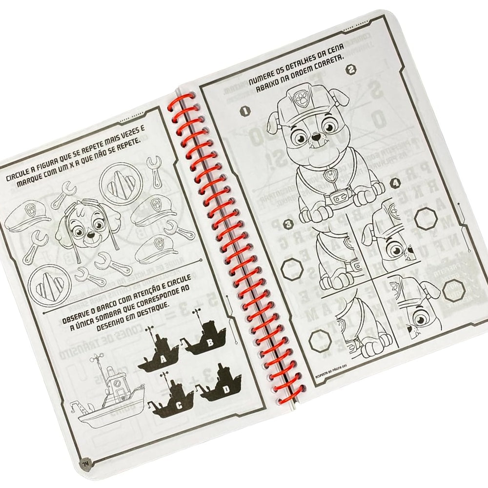 Patrulha Canina 365 Atividades e Desenhos para Colorir | Editora Online