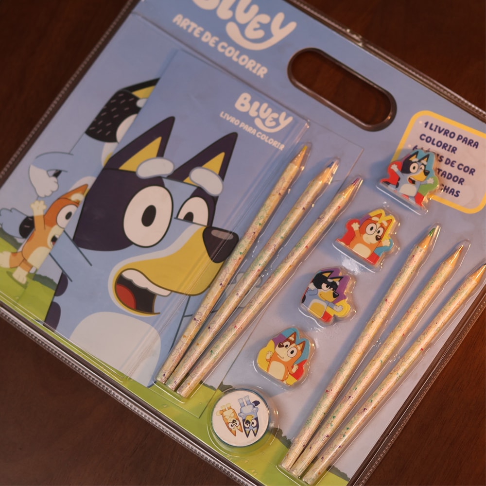 Bluey Arte de Colorir | Livro Para Colorir