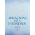 Livro Abraçadas Pela Eternidade de Ana Fernandes, capa azul clara com ilustração de rostos. — Plenitude