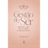 Livro Gestão do Ser, capa rosa claro com um padrão floral e um símbolo de abelha. — Plenitude