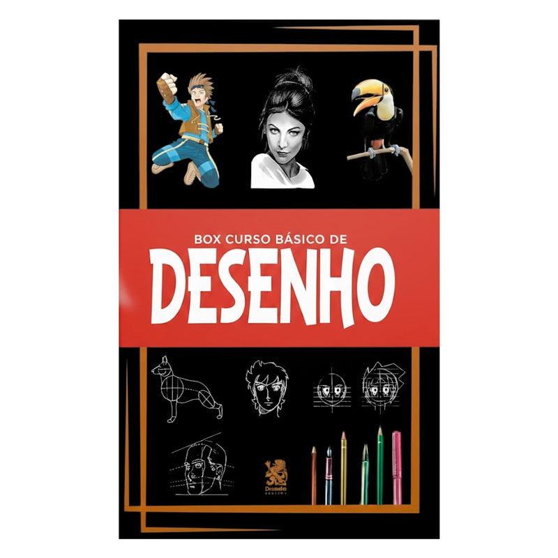 Curso Básico de Desenho | Box com 3 Livros