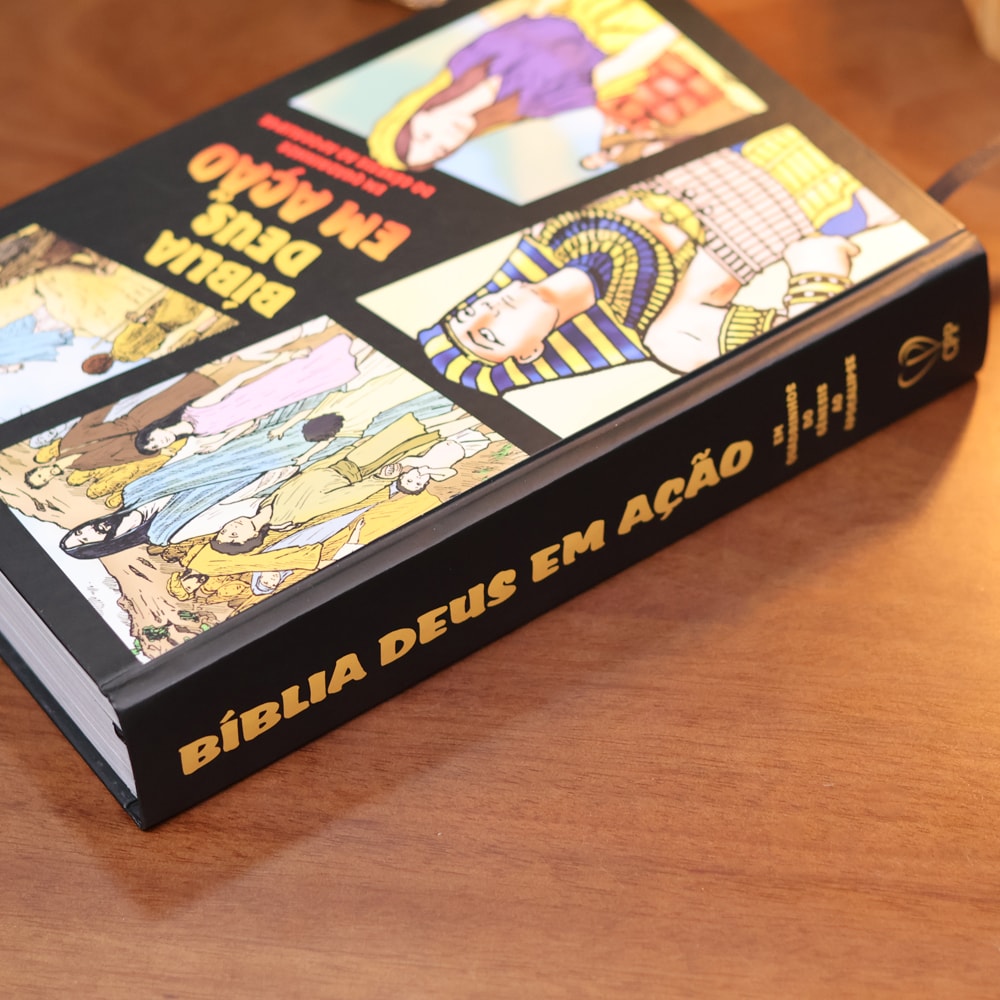 Bíblia Deus em Ação Em Quadrinhos | Faraó | Capa Dura