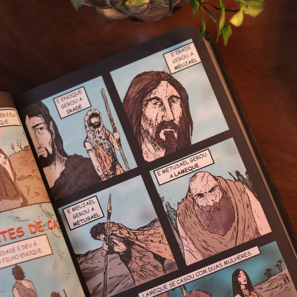 Bíblia Deus em Ação Em Quadrinhos | Faraó | Capa Dura