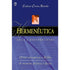Livro "Hermenêutica Fácil de Descomplicada" de Esdras Costa Bentho, capa azul com mão escrevendo e Bíblia aberta. — Plenitude