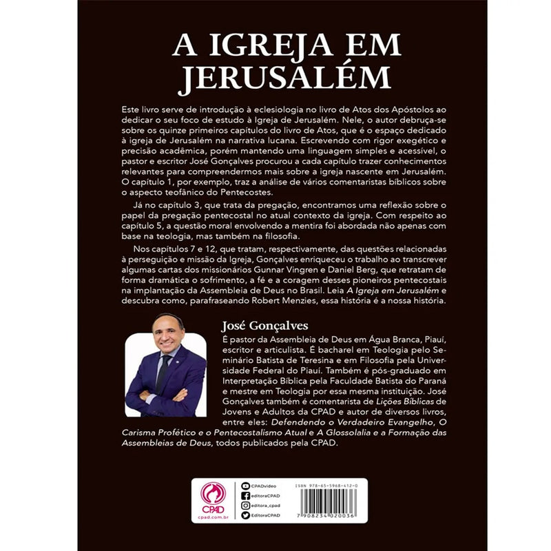 A Igreja em Jerusalém | José Gonçalves