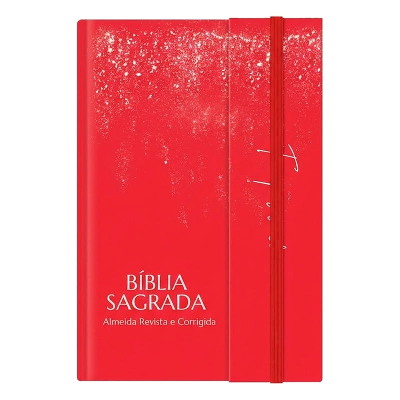 Bíblia Sagrada Foi Por Você | ARC | Harpa Pentecostal | Letra Gigante | Capa Dura Panorâmica