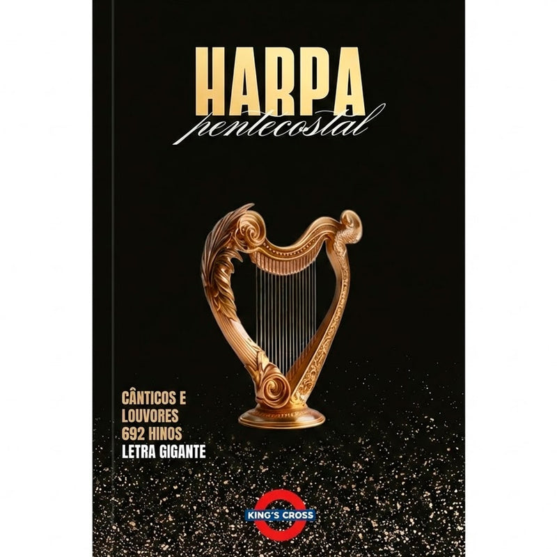 Harpa Pentecostal | Letra Gigante | 692 Hinos | Brochura