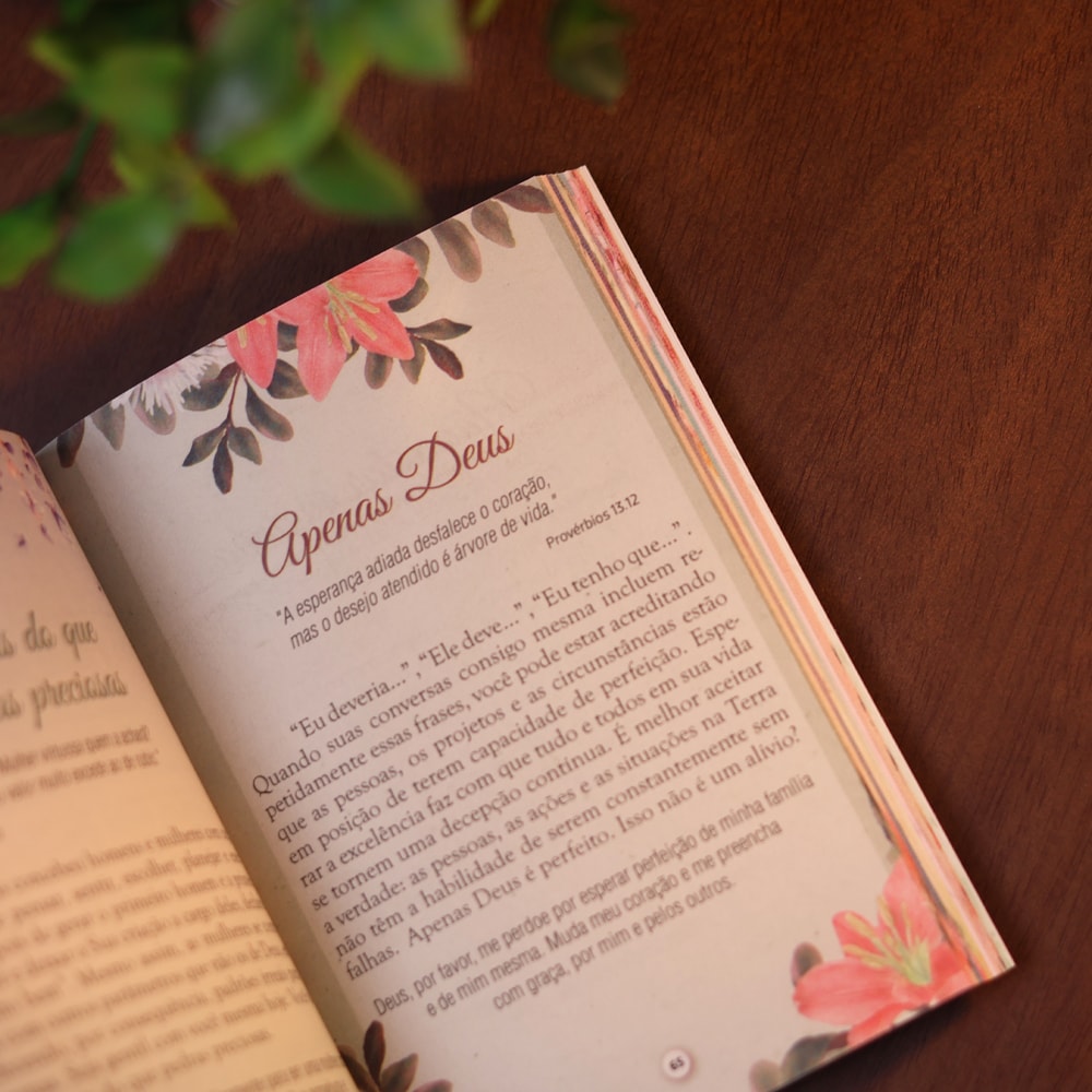 Devocional 3 Minutos de Sabedoria P/ Mulheres | Ele Me Amou
