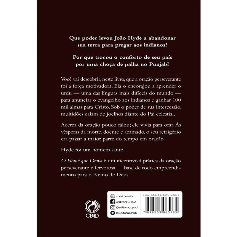 John Hyde O Homem Que Orava | Francis McGaw