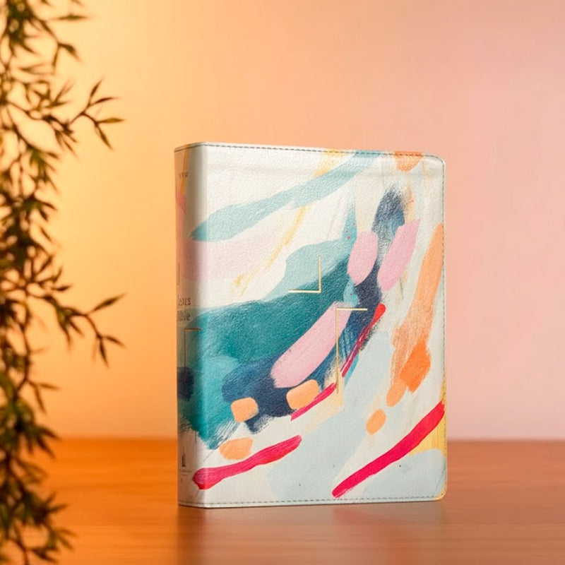 Jesus Bible | NVI | Espaço Para Anotações | Leitura Perfeita | Couro-Soft Multicor