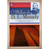Capa do livro O Melhor de D. L. Moody, com retrato do autor e fundo em tons de azul e laranja. — Plenitude