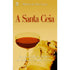 Livro A Santa Ceia de Roberto dos Reis Santos, capa amarela com cálice de vinho e pão. — Plenitude