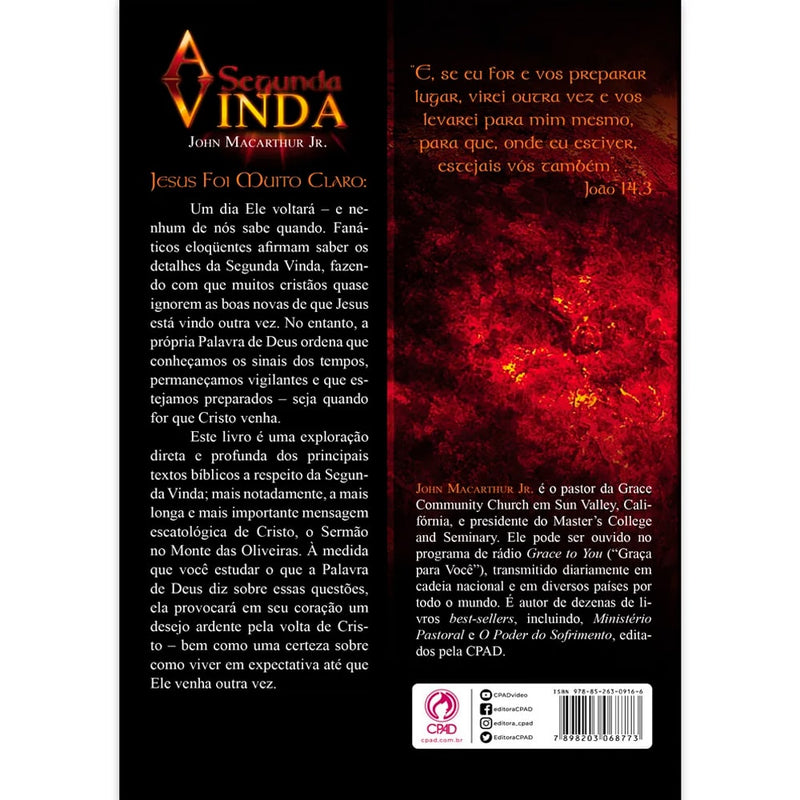 A Segunda Vinda | John Macarthur Júnior
