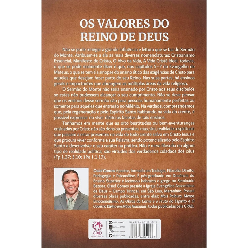 Os Valores do Reino de Deus | Osiel Gomes