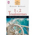 Livro 1 e 2 Tessalonicenses, capa branca com leme de navio e mar ao fundo. — Plenitude