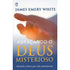 Livro "Abraçando o Deus Misterioso" com capa azul e imagem de mãos estendidas. — Plenitude