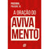 Livro "A Oração do Avivamento" de Paschoal Piragine Junior, capa vermelha com título em branco. — Plenitude