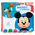 Livro de banho Disney Baby Mickey e Amigos, capa colorida com Mickey e Pateta. — Plenitude