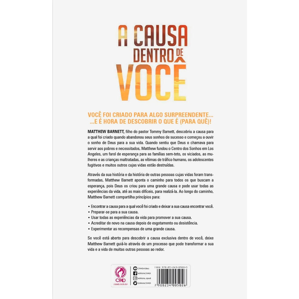 A Causa Dentro de Você | Matthew Barnett