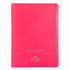 Bíblia Sagrada NVA Nova Almeida Atualizada, capa premium luxo minimalista pink com detalhes em prata. — Plenitude