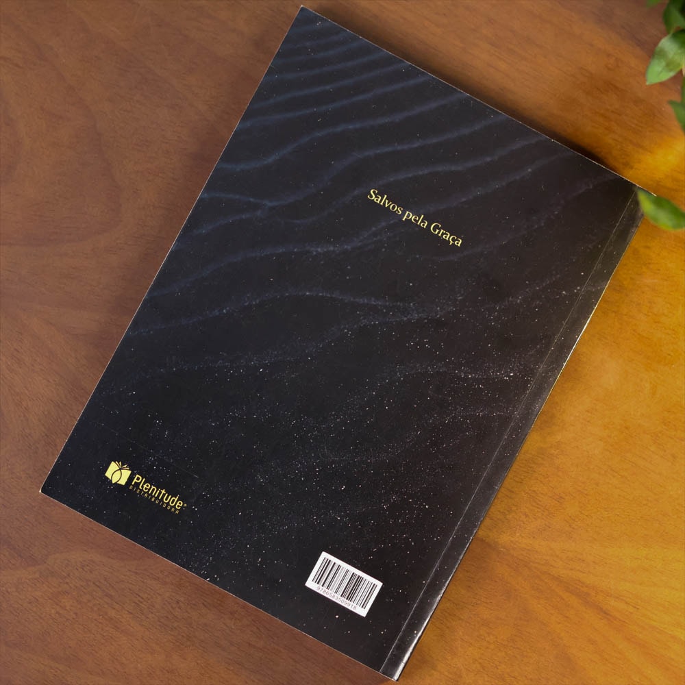Kit 10 Bíblias Sagrada Salvos Pela Graça | NVA | Capa Brochura Preta
