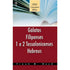 Livro Gálatas, Filipenses, 1 e 2 Tessalonicenses Hebreus, de Frank M. Boyd, capa branca e vermelha com livro aberto. — Plenitude