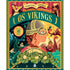 Livro Conhecendo a História Os Vikings, capa verde com guerreira viking. — Plenitude