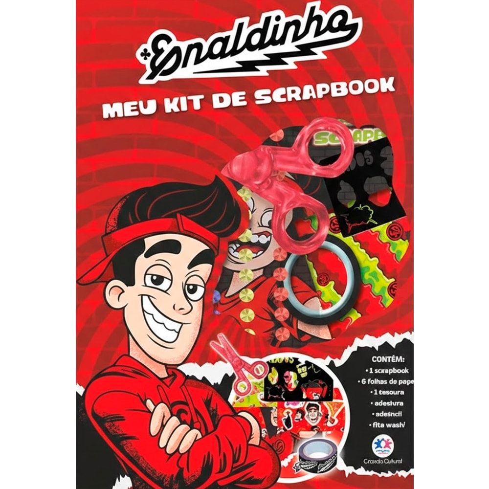 Enaldinho | Meu Kit de Scrapbook | Amanda Cardoso
