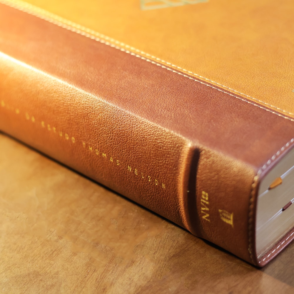 Bíblia de Estudo Thomas Nelson | NVI | Couro Soft Marrom