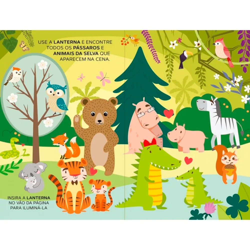 Meu Incrível Livro da Selva | Livro Interativo Com Pop-Up, Abas e Muito Mais!