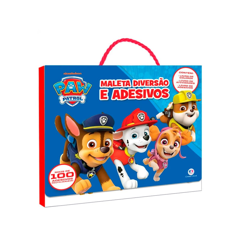 Patrulha Canina | Maleta Diversão e Adesivos