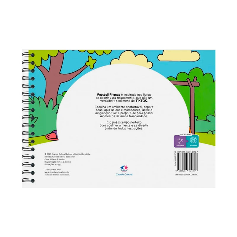 Livro de Colorir | Football Friends