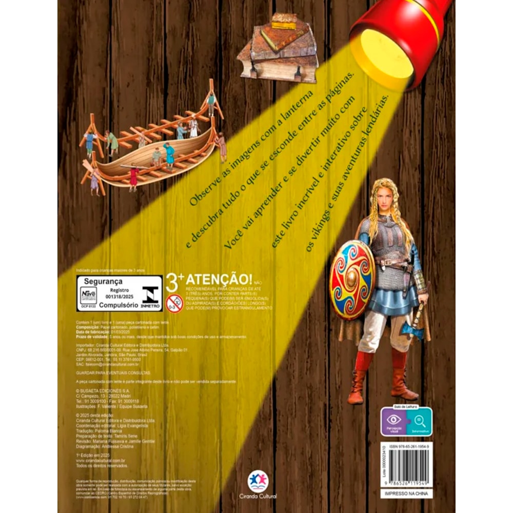 Mundo Viking | Com Lanterna | Procure, Encontre e Surpreenda-se!