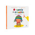 Livro O Novelo de Emoções Para os Pequeninos, de Elizabete Neves. Capa branca com uma criança de gorro colorido. — Plenitude