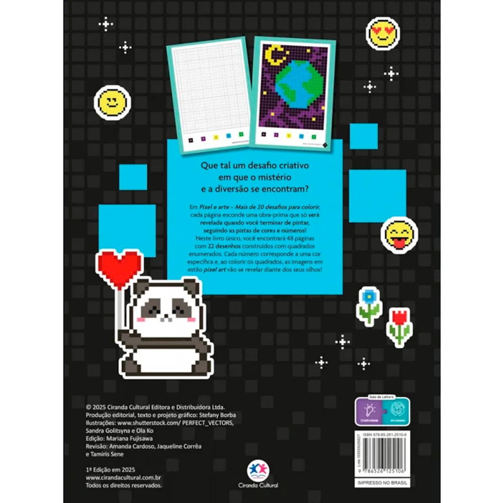 Pixel Art | Mais de 20 Desafios para Colorir