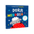 Livro infantil Meu Primeiro Livro de Emoções - Dora Medrosa, capa azul com ovelha e relógio. — Plenitude