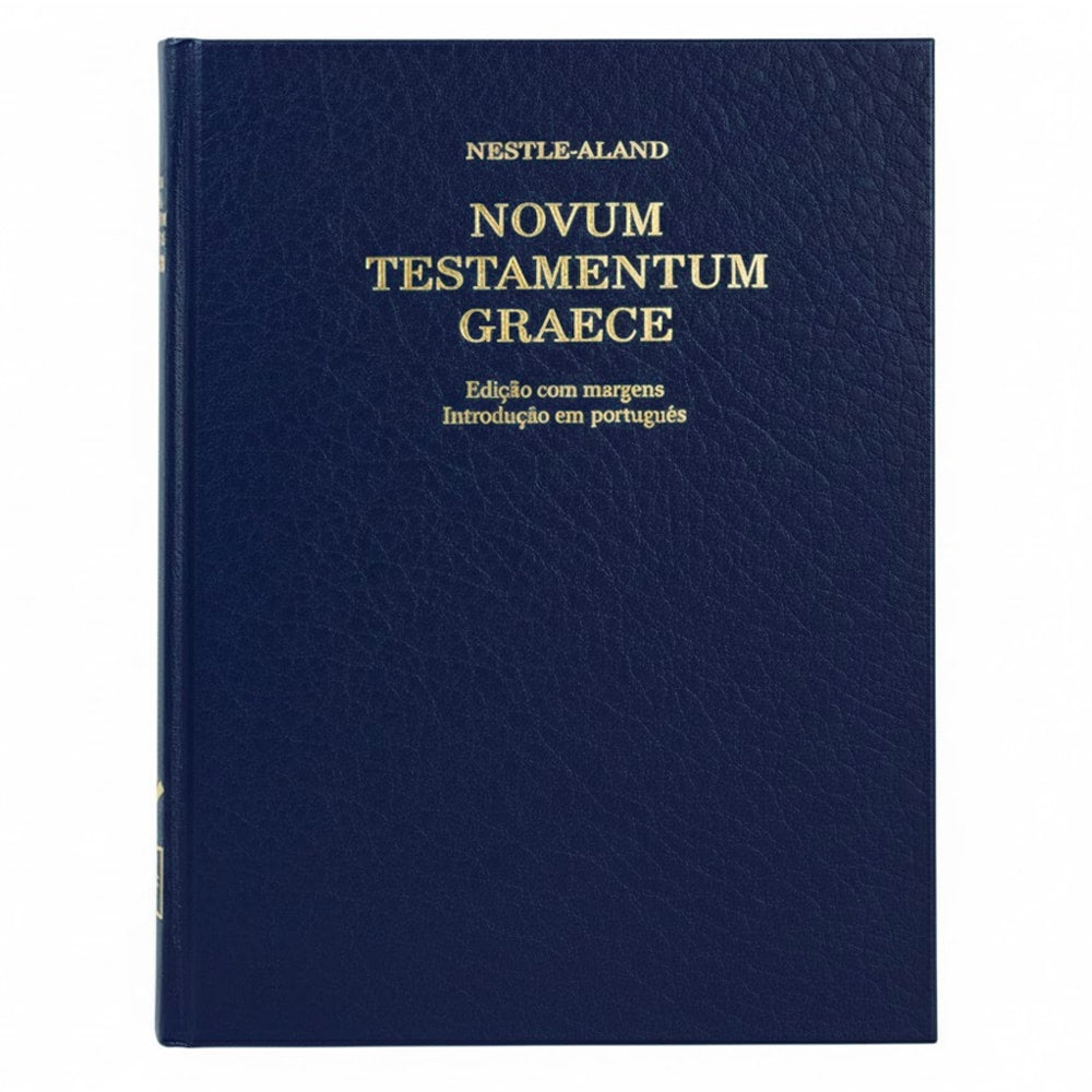 Novum Testamentum Graece | O Novo Testamento em Grego | Capa Dura Azul | Nestle-Aland - Na28