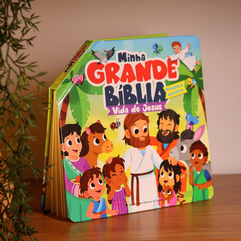 Minha Grande Bíblia | Vida de Jesus | Procure e Encontre